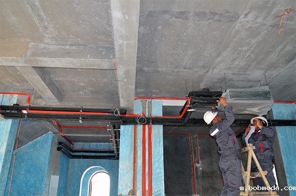 别墅地源热泵室内风盘保护