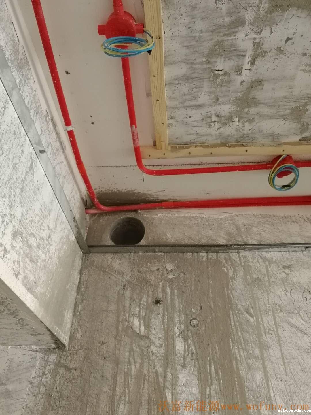 沃富地源热泵-青岛科技大学科翠苑新风系统安装