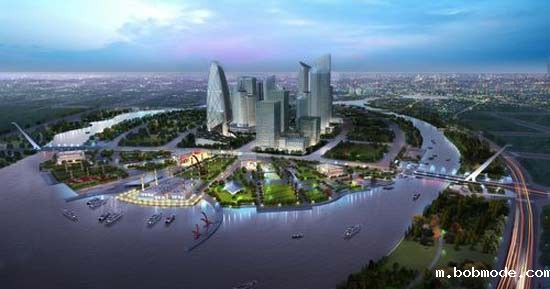 青岛城投国际环保产业园地源热泵/空气源设计方案